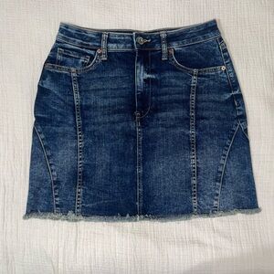 Denim Mini Skirt